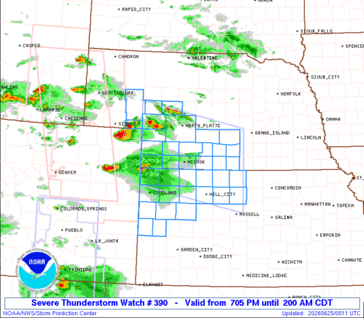 WW0390 Initial Radar image