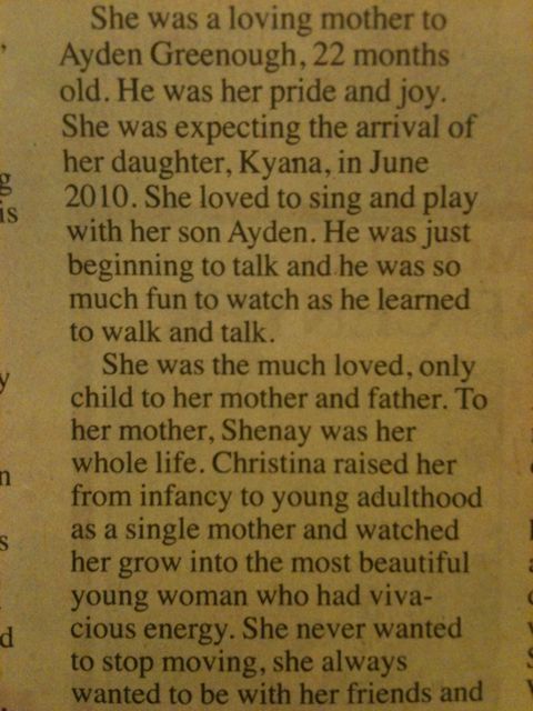 shenay greenough