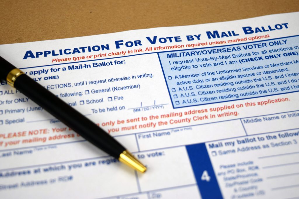 vote by mail ballot envelopes and application letter to vote by mail for election adobestock 3665433.jpeg