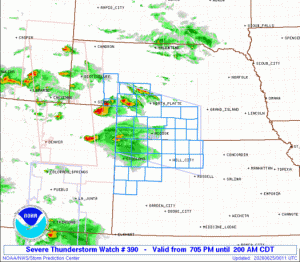 WW0390 Initial Radar image