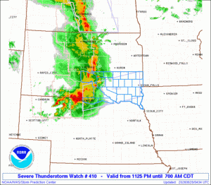 WW0410 Initial Radar image
