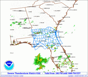WW0532 Initial Radar image