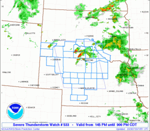 WW0533 Initial Radar image