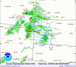 WW0576 Initial Radar image