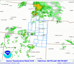 WW0578 Initial Radar image