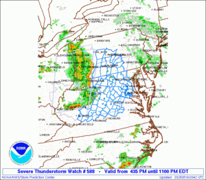 WW0588 Initial Radar image