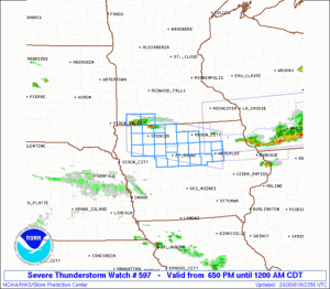 WW0597 Initial Radar image