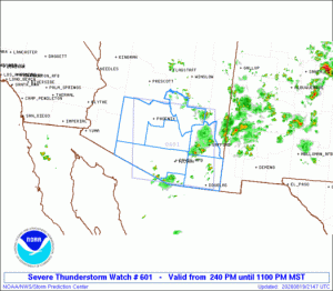 WW0601 Initial Radar image