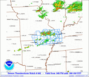 WW0602 Initial Radar image