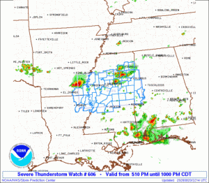 WW0606 Initial Radar image