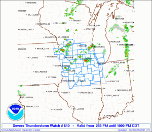 WW0610 Initial Radar image