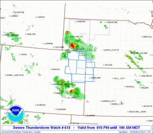 WW0613 Initial Radar image